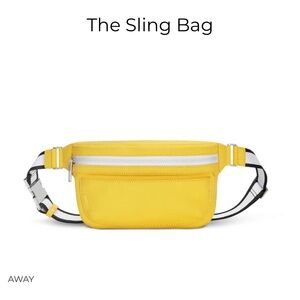 Away Travel Fanny Pack Yellow